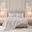 Printed Satin 4 Piece King Sheet Set In Taupe Leopard