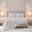 Printed Satin 3 Piece Twin Sheet Set In Gray Leopard