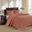 Quebec 3 Piece Reversible Bedspread Set In Clay Red