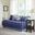 Quebec Polyester Solid Reversible 6 Piece Daybed Set In Navy