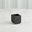 Radius Edge Leather Pencil Cup In Black