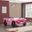 Randlar Off-Road SUV Twin Bed In Pink
