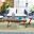 Ransin 4 Piece Living Set In Blue and Beige