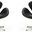 Raspberry Faux Leather Adjustable Swivel Chair in Black and Polished Chrome (Set of 2)