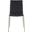 Rayne Woven Dining Chair Set of 2 in Silver and Black