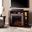 Redden Corner Convertible Electric Media Fireplace In Espresso