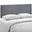 Region Smoke Queen Upholstered Headboard