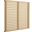 Render Wall Mount Twin Headboard In Oak