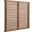 Render Wall Mount Twin Headboard In Walnut