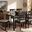 Reneau Modern And Contemporary Sand Fabric Upholstered Espresso Brown Finished Wood 7-Piece Dining Set