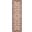 Reseda 2'3" x 7'6" Runner Area Rug In Cream and Beige