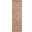 Reseda Natural 2'3" x 7'6" Runner Area Rug