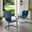 Ridgeland Retro Outdoor Chair In Navy Gloss - Set of 2