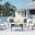 Riviera Rope Wicker 4-Piece 5 Seater Patio Conversation Set With Cushions In Grey/Cream
