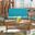 Rocklin 4 Piece Outdoor Set In Aqua