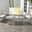 Rocklin Gray Wash and Beige 4-Piece Outdoor Set