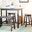 Ronin Espresso 4-Piece Pub Table Set