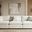 Rosedale Modular Sofa In Beige Velvet