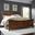 Rustic Traditions California King Sleigh Bed In Rustic Cherry