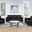 Ruth Living Room Set In Black