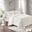Sabrina Cotton Tufted Chenille 3 Piece King Bedspread Set In Off White