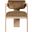 Sacha Velvet Dining Chair Set of 2 In Saddle and Natural