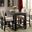 Sania 60 Inch Counter Height Table In Antique Black