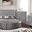 Sansom Eastern King Bed In Gray