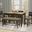 Sarasota 6 Piece Dining Room Set In Dark Brown