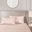 Satin Luxury 2 Pieces King Pillowcases In Blush