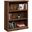 Sauder Select 3-Shelf Bookcase In Grand Walnut