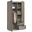 Sauder Select Storage Cabinet Wardrobe In Silver Sycamore