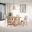 Sauro Dining Room Set In Natural