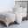 Savanna 2 Piece Twin Comforter Set In White