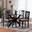 Savina Fabric and Wood 5-Piece Dining Set In Sand and Dark Brown