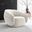 Savino Swivel Chair In Brown