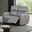 Schlieren Power Loveseat In Gray