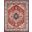 Serapi Collection Hand-Knotted Wool Area Rug-10' x 10' 2" In Ivory and Rust