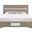 Seville King Bed In Brown and Natural