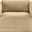 Shaggy Corduroy Performance Fabric Arm Chair In Camel
