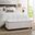 Shandra Tufted Top Soft Close Storage Bench In Natural