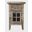 Rustic Shores USB Charging Chairside End Table In Grey Wash