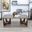 Sinatra Occasional Table Set In Coffee Bean