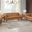 Solana Leather Living Room Set In Cinnamon Brown