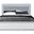 Soleil King Upholstered Bed In White