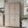 Solid Wood 48.5" Pantry Cabinet With Shaker Doors And Adjustable Shelves In Beige