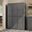 Solid Wood 48.5" Pantry Cabinet With Shaker Doors And Adjustable Shelves In Gray