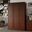Solid Wood 48.5" Pantry Cabinet With Shaker Doors And Adjustable Shelves In Mocha