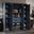 Solid Wood 65" Pantry Cabinet With Shaker Doors And 2-Drawers In Antique Blue