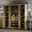 Solid Wood 65" Pantry Cabinet With Shaker Doors And 2-Drawers In Yellow